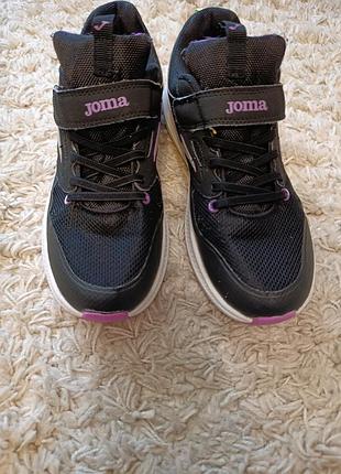 Кросівки для дівчинки joma чорні з фіолетовим