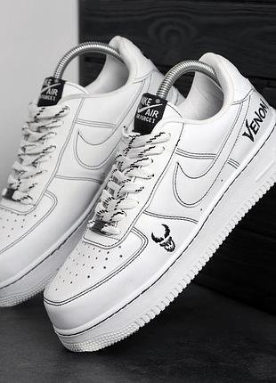 Кроссовки nike air force 1 low venom white