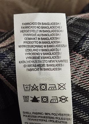Стильный укороченный жакет primark в клетку 8