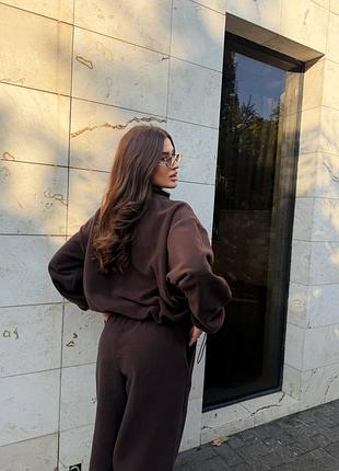 Теплый флисовый костюм на кулисках😍 5