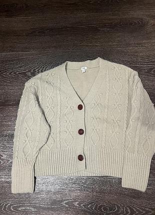 Бежевий кардиган від river island