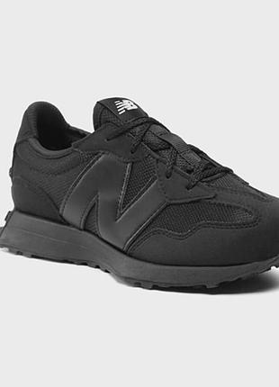 Кросівки жіночі new balance 327 чорні, розмір 37 eu (22.5 см)