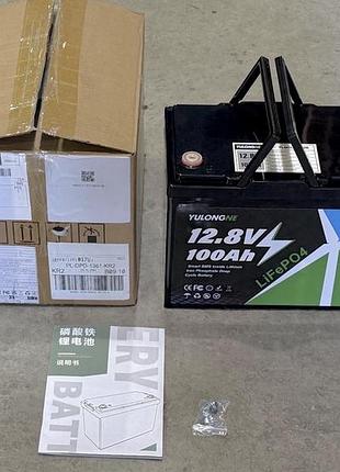 Акумулятор yulongne lifepo4 12.8v 100ah з bms