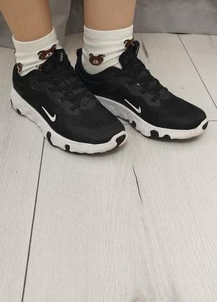 Кросівки для підлітків nike чорні 34 розмір, довжина устілки 21.5 см