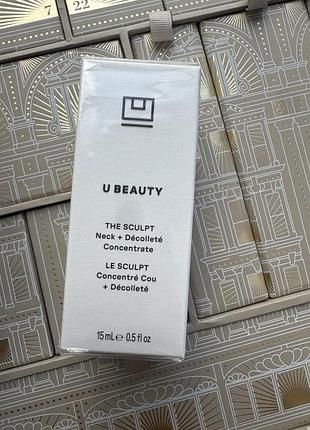 U beauty the sculpt neck + décolleté concentrate, 15 ml