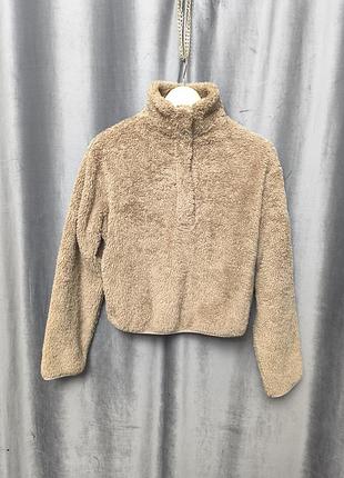 Тепла та стильна кофтинка тедді - h&m 2