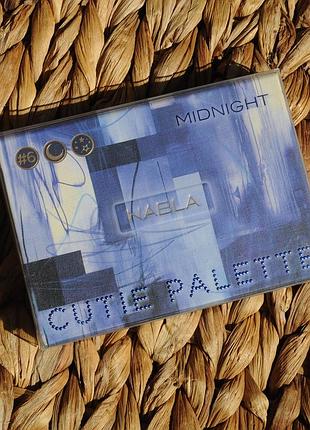 Палитра nabla cutie palette "midnight" 3