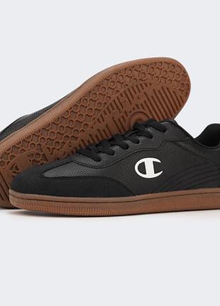 Кеди чоловічі champion prestige mix material low cut чорні