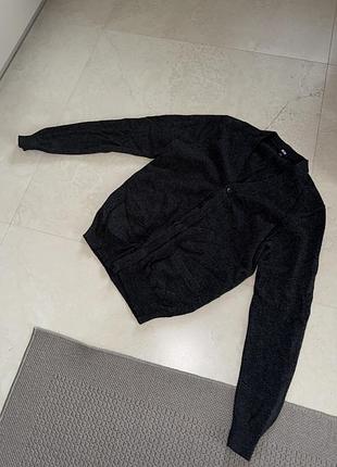 Uniqlo унісекс шерстяний кардиган кофта светр вʼязаний вязаный шерстяной шерсть вовна вовняний