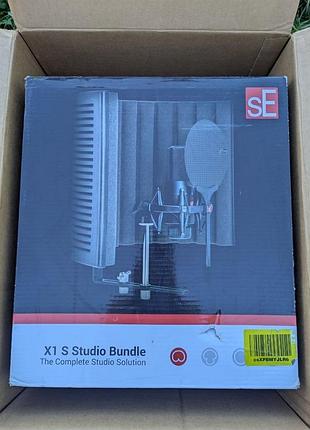Мікрофони і звукозапис se electronics x1 s studio bundle студійний
