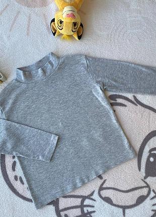 Бавовняний сірий гольф zara, розмір 86