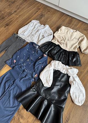 Дитячий одяг zara для дівчинки, 4-5 років