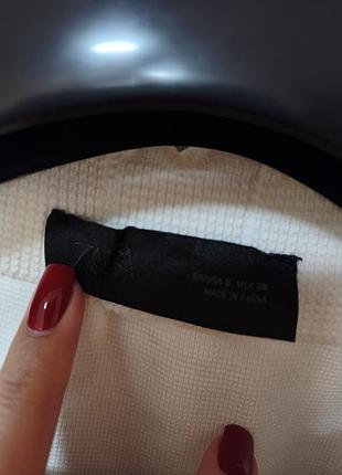 Zara топ з защипами р.s 8