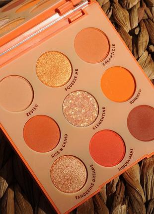 Палітра colourpop "orange you glad?" 2