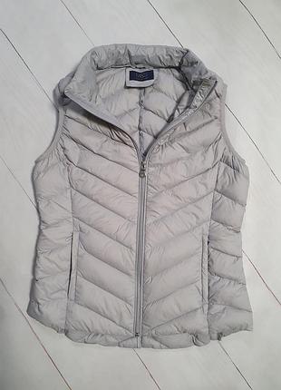 Пуховая,теганная жилетка,ультралегкая marks &amp; spenser 2