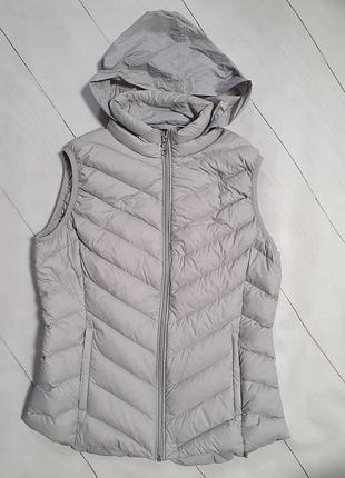 Пуховая,теганная жилетка,ультралегкая marks &amp; spenser 5