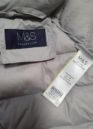 Пуховая,теганная жилетка,ультралегкая marks &amp; spenser 8