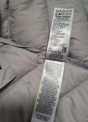 Пуховая,теганная жилетка,ультралегкая marks &amp; spenser 9