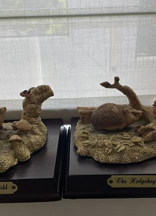 Вінтажні декоративні статуетки з колекції «the hedgehog world»