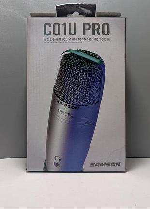 Мікрофон samson c01u pro usb конденсаторний студійний