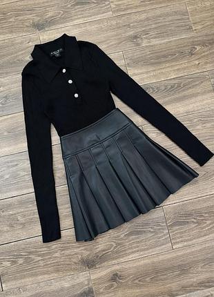 Лонгслів і спідниця hm| zara | amisu | fb sister