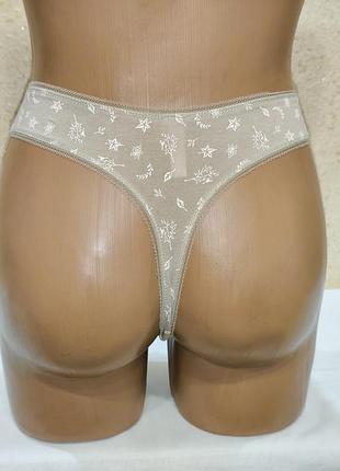 Красивые трусики стринги s. коттон 3