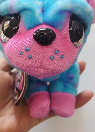Собачка мягкая игрушка zuru coco surprise neon, 2