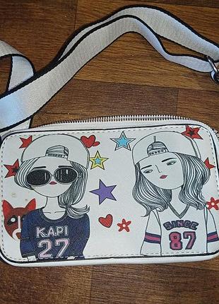 Женская сумка из эко кожи camera bag