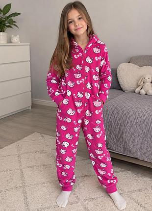 Комбінезон піжама hello kitty на 7-8 років