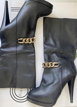 Сапоги натуральная кожа asos
