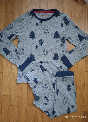 🌲☃️🌲детская пижама m&amp;s (marks &amp; spencer) ⛄🌲⛄