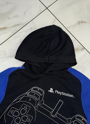 Коттоновая спортивная кофта худи с начесом sony playstation 11-12 лет (146-152см) на мальчика 2