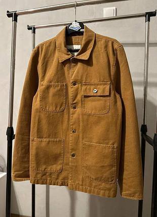 Мужская курткаwork jacket vintage stronghold primark canvas rust