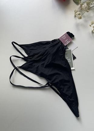 3 шт набір легеньких трусиків стрінги h&m