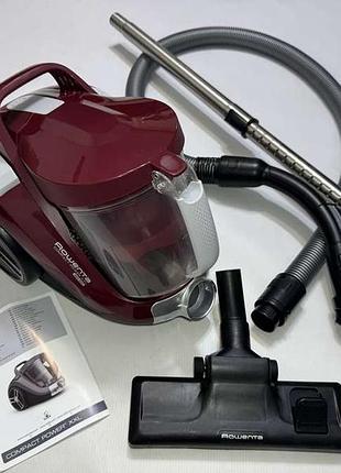 Безмешковый циклонный пылесос rowenta compact power xxl, france