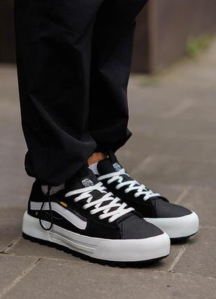 Кеди vans old skool mte-1 gore-tex black white nd | 36–46