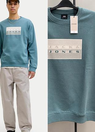 Новий теплий флісовий світшот jack & jones core розмір xl