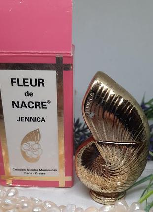 Раритет 2001! fleur de nacre jennica 7.5 мл винтаж оригинал ракушка в коробке грасса