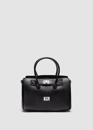 Сумка bel air mini carry all bag in black\silver 2