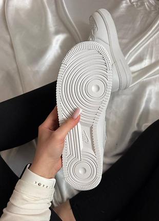 Nike air force white (хутро) 3