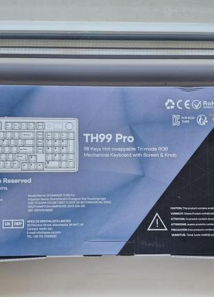 Клавіатура epomaker th 99 pro в темному варіанті 3