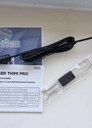 Клавіатура epomaker th 99 pro в темному варіанті 4