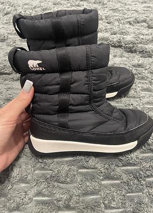 Зимові чобітки-дутики sorel 31р