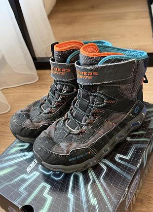 Ботинки, сапожки skechers, 35