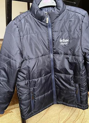 Куртка для хлопчика lee cooper демісезонна темно-синя