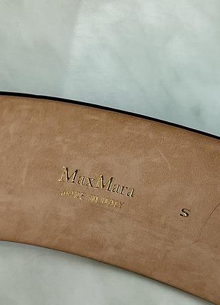 Max mara, шкіряний пояс-корсет, р.s 7