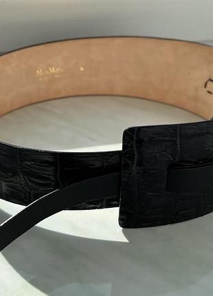 Max mara, шкіряний пояс-корсет, р.s 6
