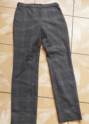 Классические брюки брюки zara s в клетку