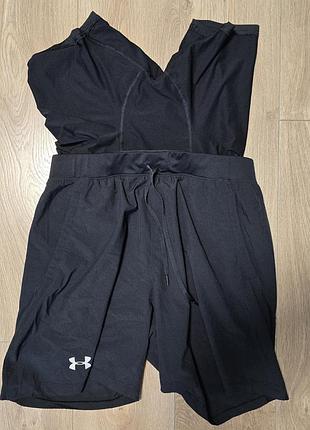 Under armour men speedpocket 7" lined running shorts