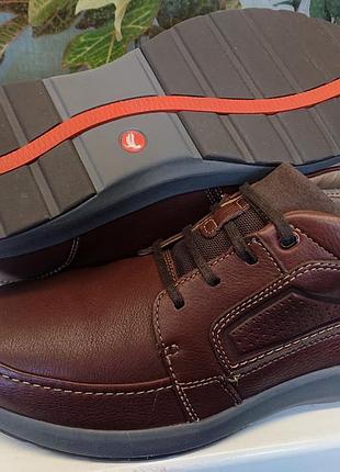Суперлегкі, м'які шкіряні черевики " clarks ® unstructured", оригінал 45 р.